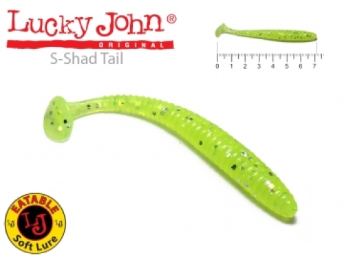 Силікон Lucky John S-Shad Tail 2.8" col.071